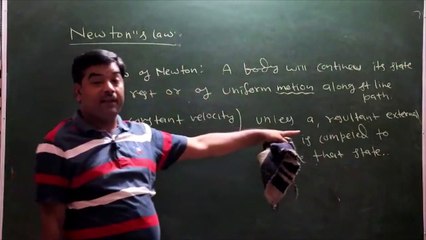 Newton law of motion introduction