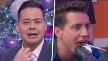 Agustín Fernández se hizo una revisión de las cuerdas vocales en vivo con una laringoscopia