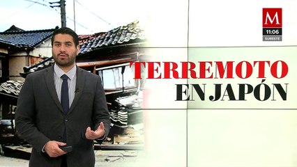Pasajeros del metro Kanazawa captaron el momento del sismo en Japón