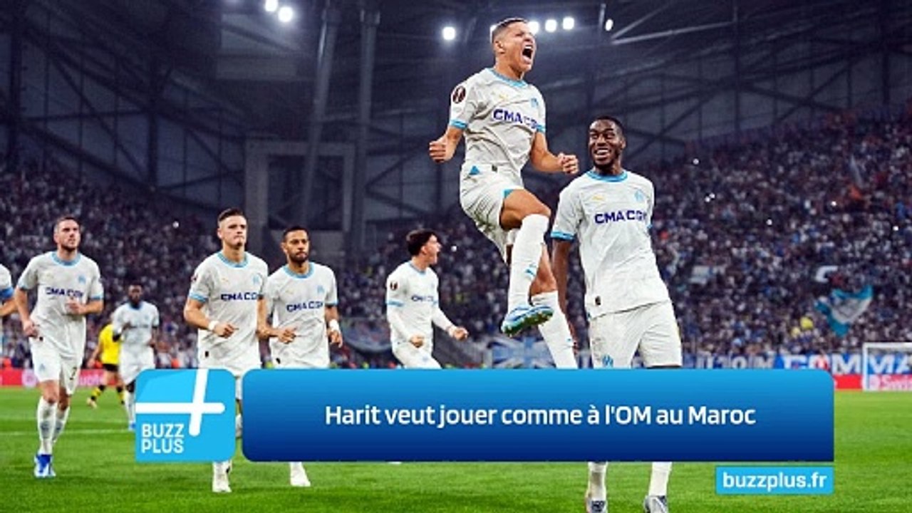 Harit veut jouer comme à l'OM au Maroc