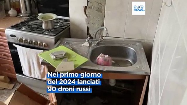 Ucraina: 90 droni russi contro le città ucraine, è uno degli attacchi più massicci