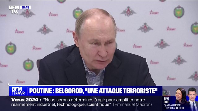 Nous voulons mettre fin au conflit le plus rapidement possible : Vladimir Poutine répond à un soldat blessé de l'armée russe