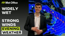 Met Office Evening Weather Forecast 01/01/24 - Rain across the UK
