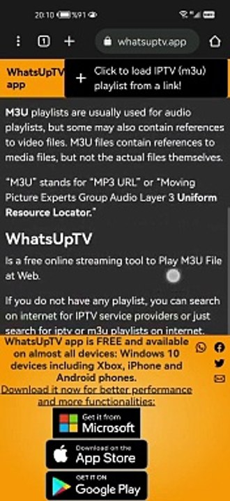 شرح موقع تشغيل m3u بدون برامج