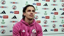 Crawley Town striker Danilo Orsi after his two goals helped them beat Swindon Town 3-1