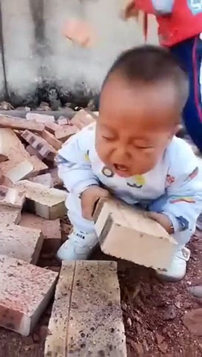 Cute baby funny video