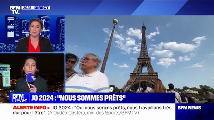 JO 2024: "Oui, nous serons prêts" assure Amélie Oudéa-Castéra, ministre des Sports