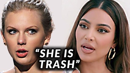 The Reason Taylor Swift Can't Stand Kim Kardashian and Calls Her _Trash_