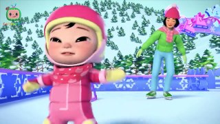 Cece's Ice Skating Song _ CoComelon Nursery Rhymes & Kids Songs