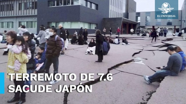 Embajada ofrece ayuda a mexicanos en Japón tras terremoto de 7.6