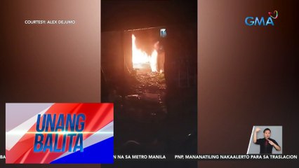 Bahay, nasunog dahil umano sa kuwitis ng bumagsak sa bubong nito | UB