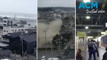 Massive earthquake hits Japan, triggering tsunami warnings