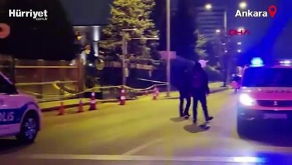 İçişleri Bakanlığı önünde 'dur' ihtarına uymayan şüpheli etkisiz hale getirildi