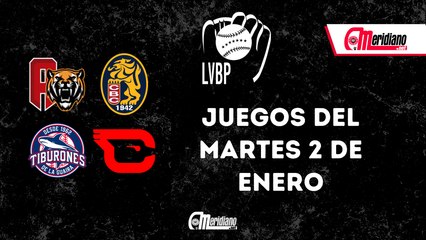 LVBP: Juego del martes, 2 de enero.