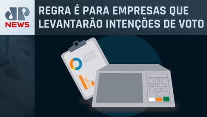 Divulgação de pesquisas eleitorais registradas no TSE valem a partir desta segunda (01)