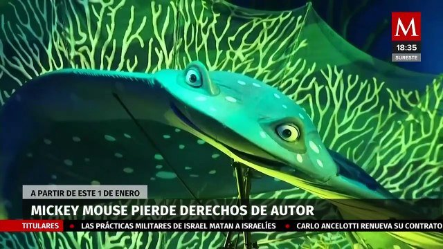 Primera versión del personaje de Mickey Mouse será de dominio público