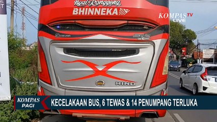 Begini Kesaksian Korban Selamat Kecelakaan Bus PO Bhineka di Tol Japek