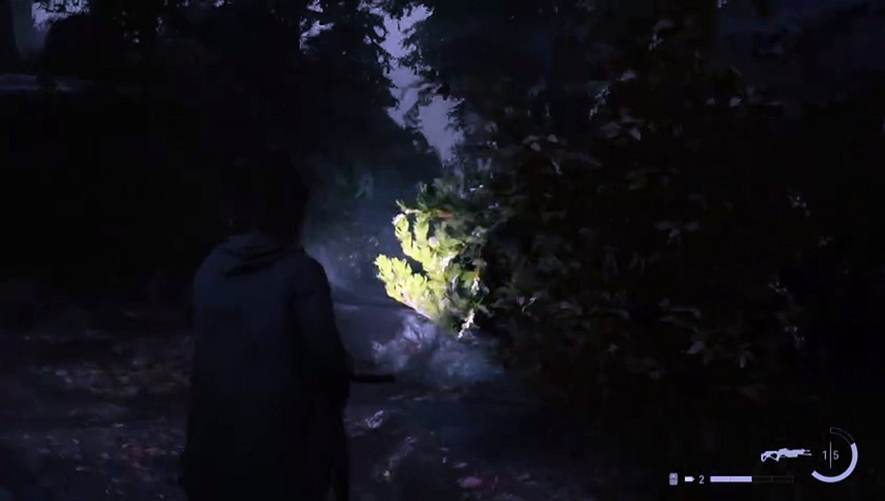 Mix and match attacking in Alan Wake 2