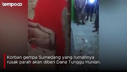 Sumedang Diguncang Gempa Lagi, Warga Dapat Dana Dukungan dan Siap Pakai