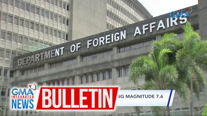 35 Pilipino, lumikas kasunod ng magnitude 7.6 na lindol sa Japan | GMA Integrated News Bulletin