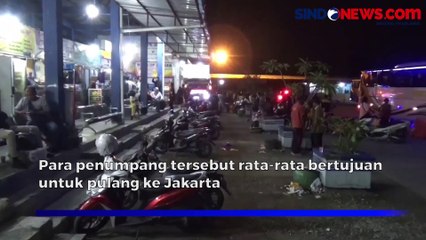 Arus Balik Libur Nataru, Terminal Bus Dipadati Pemudik Tujuan Jabodetabek