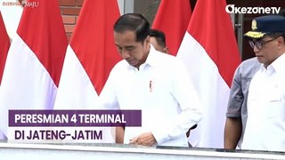 Kunker ke Purworejo, Presiden Jokowi Resmikan 4 Terminal Sekaligus