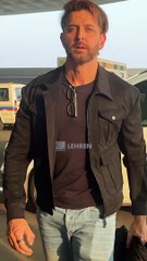 Krrish Hrithik Roshan Along Bae Saba Azad Arrives At Airport