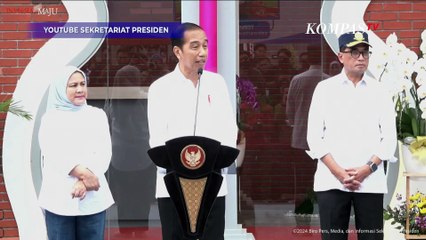 [FULL] Pidato Jokowi Resmikan 4 Terminal: Dulu Terminal Imagenya Preman, Sekarang Harus Hilang