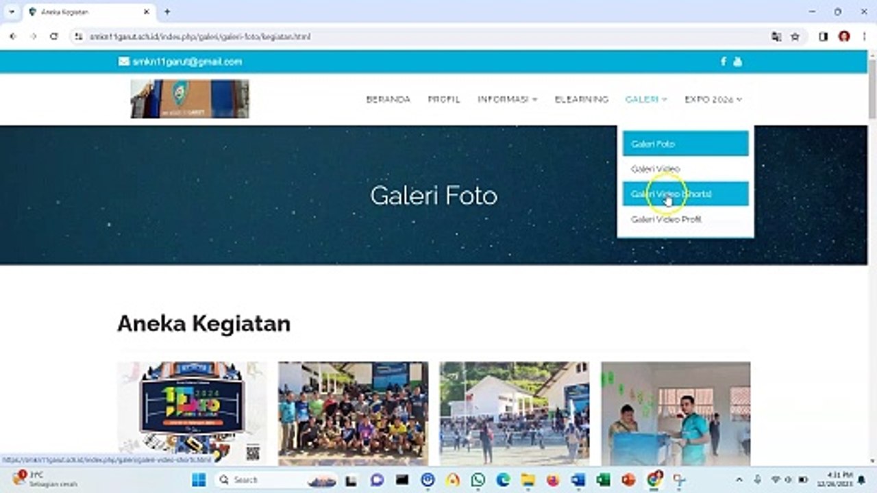 Web Sekolah smkn11garut.sch.id