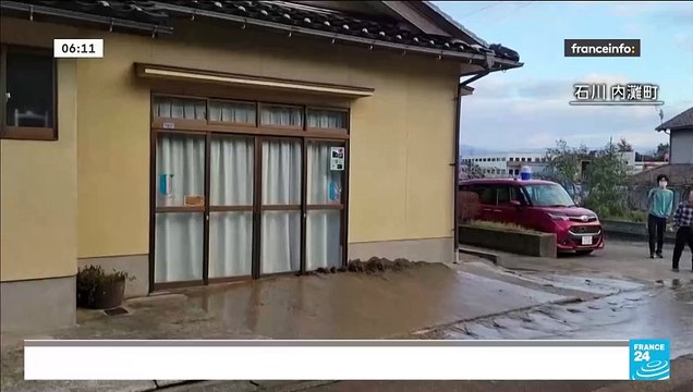 Séismes au Japon - Le dernier bilan fait état d'au-moins 30 morts - Les dégâts matériels sont très importants - Près de155 séismes ont secoué le centre du pays depuis lundi