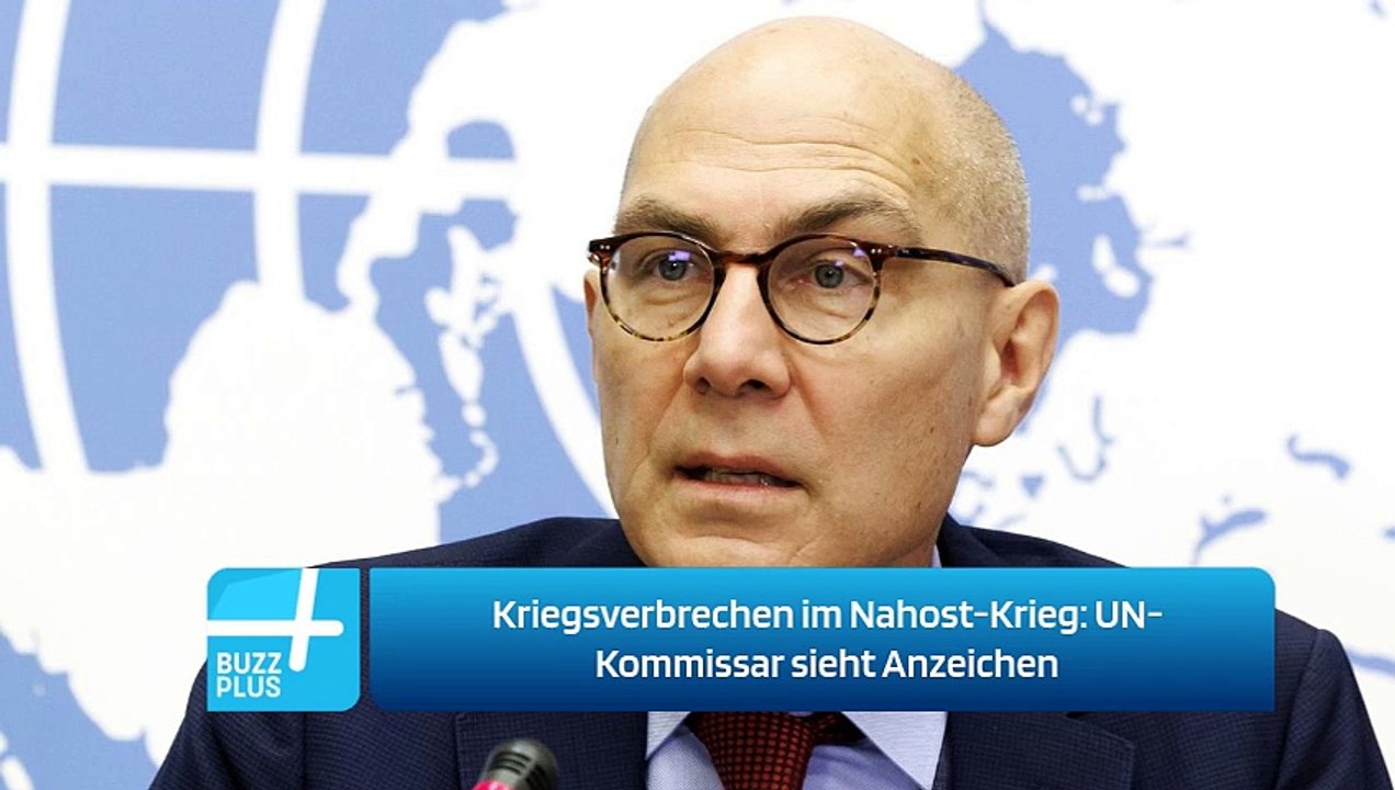 Kriegsverbrechen im Nahost-Krieg: UN-Kommissar sieht Anzeichen