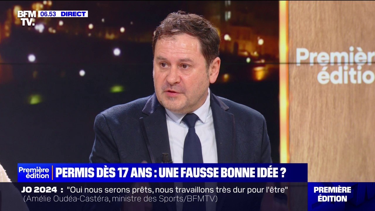 Permis dès 17 ans: "Si ça développe la mobilité des jeunes, on soutient la mesure" affirme Patrick Mirouse (président de l'École de Conduite Française)