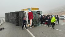 Malatya'da otobüs devrildi: Üç ölü, 29 yaralı