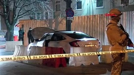 Bakanlık binası önünde etkisiz hale getirildi