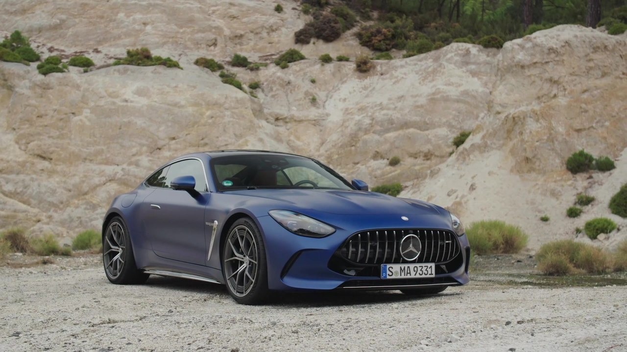 Das neue Mercedes-AMG GT Coupé - die Aerodynamik