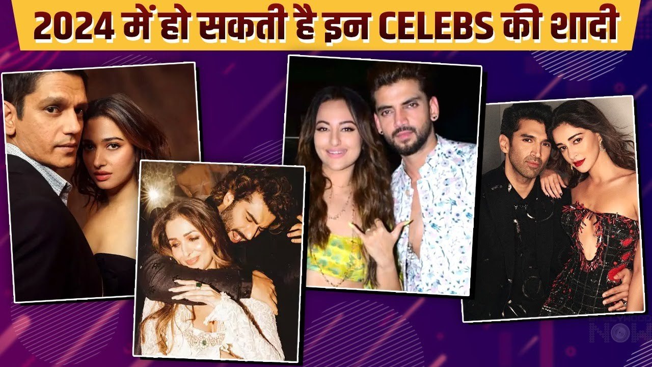 These celebs can tie the sacred knot of marriage in 2024. Aditya-Ananya, Sonakshi-Zaheer and More