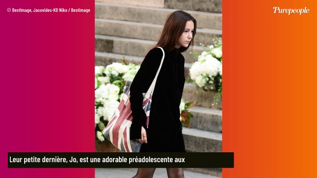 PHOTOS Charlotte Gainsbourg et Yvan Attal : Leur fille Jo, chevelure interminable et moue irrésistible de la préadolescente