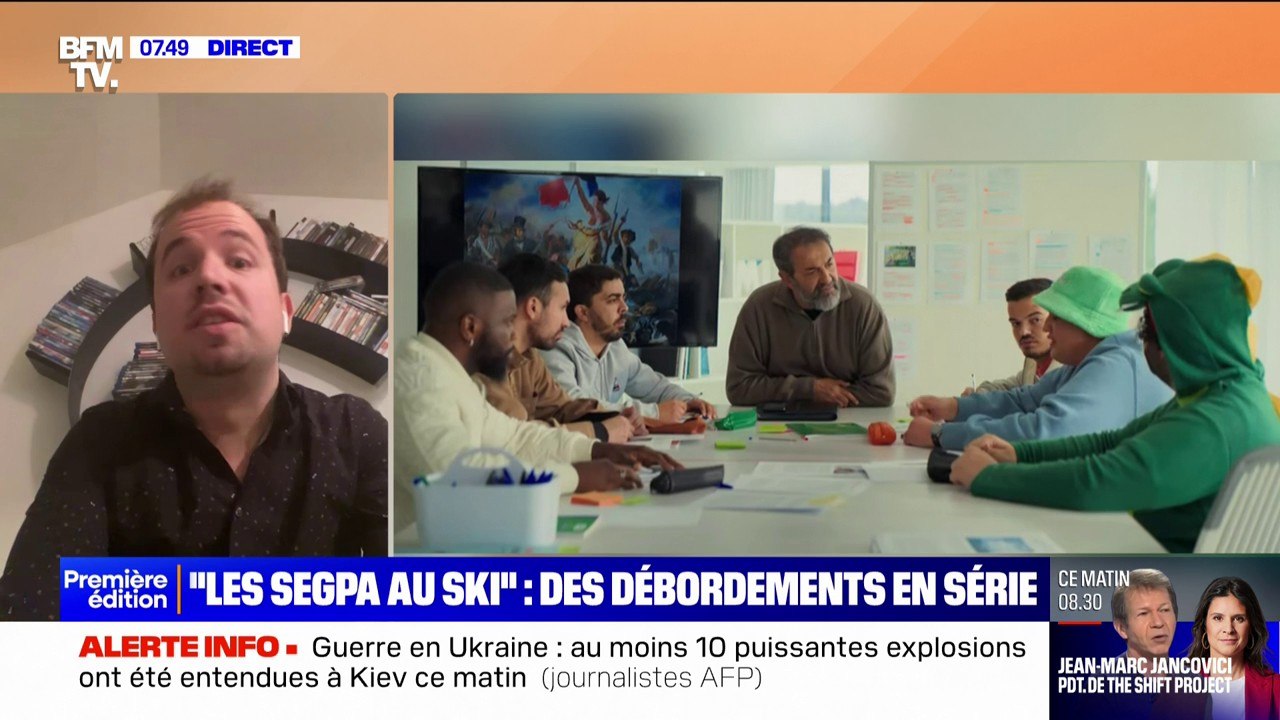 "C'est un film qui attire un public qui n'a pas l'habitude d'aller au cinéma": Nicolas Colle, journaliste cinéma, explique les débordements dans les salles causés par le film "Les Segpa au ski"
