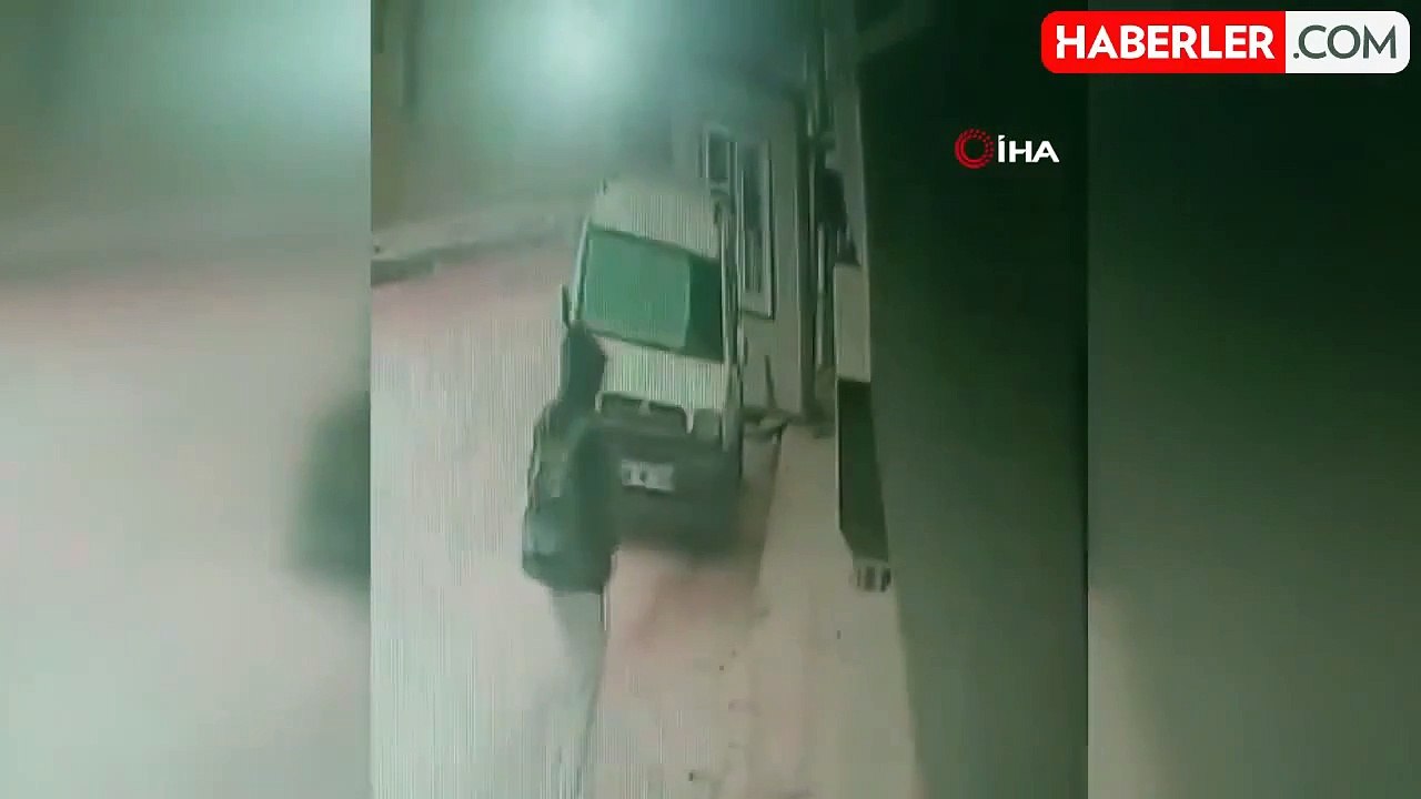 Elektrikli bisiklet hırsızı kamerada