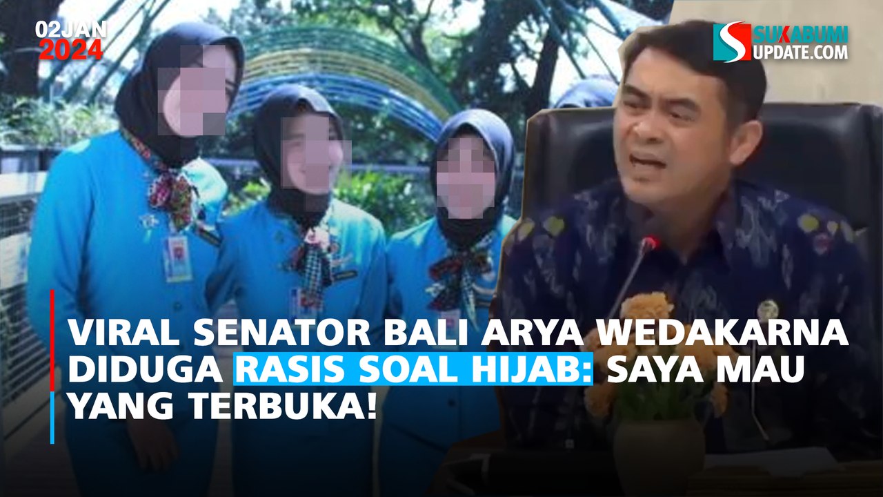 Viral Senator Bali Arya Wedakarna Diduga Rasis Soal Hijab: Saya Mau yang Terbuka!