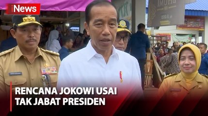 Begini Jawaban Jokowi ketika Ditanya soal Rencananya usai Tak Lagi Jabat Presiden
