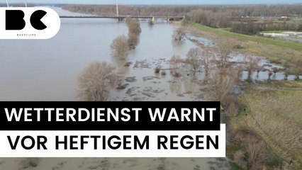 Wetterdienst warnt vor Dauerregen und Sturm!