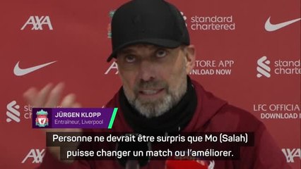 20e j. - Klopp encense Salah après son doublé contre Newcastle