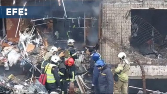 Rusia lanza misiles sobre Kiev y provoca al menos 16 heridos