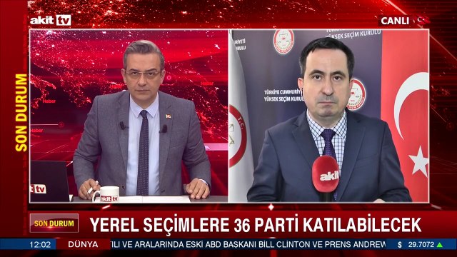 Yerel seçimlere 36 parti katılacak