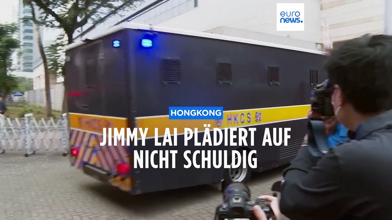 Hongkonger Verleger Jimmy Lai plädiert auf nicht schuldig