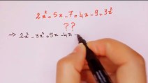 How to solve Quadratic Equations by Factoring?  math olympiad question #maths #mathematics #algebra