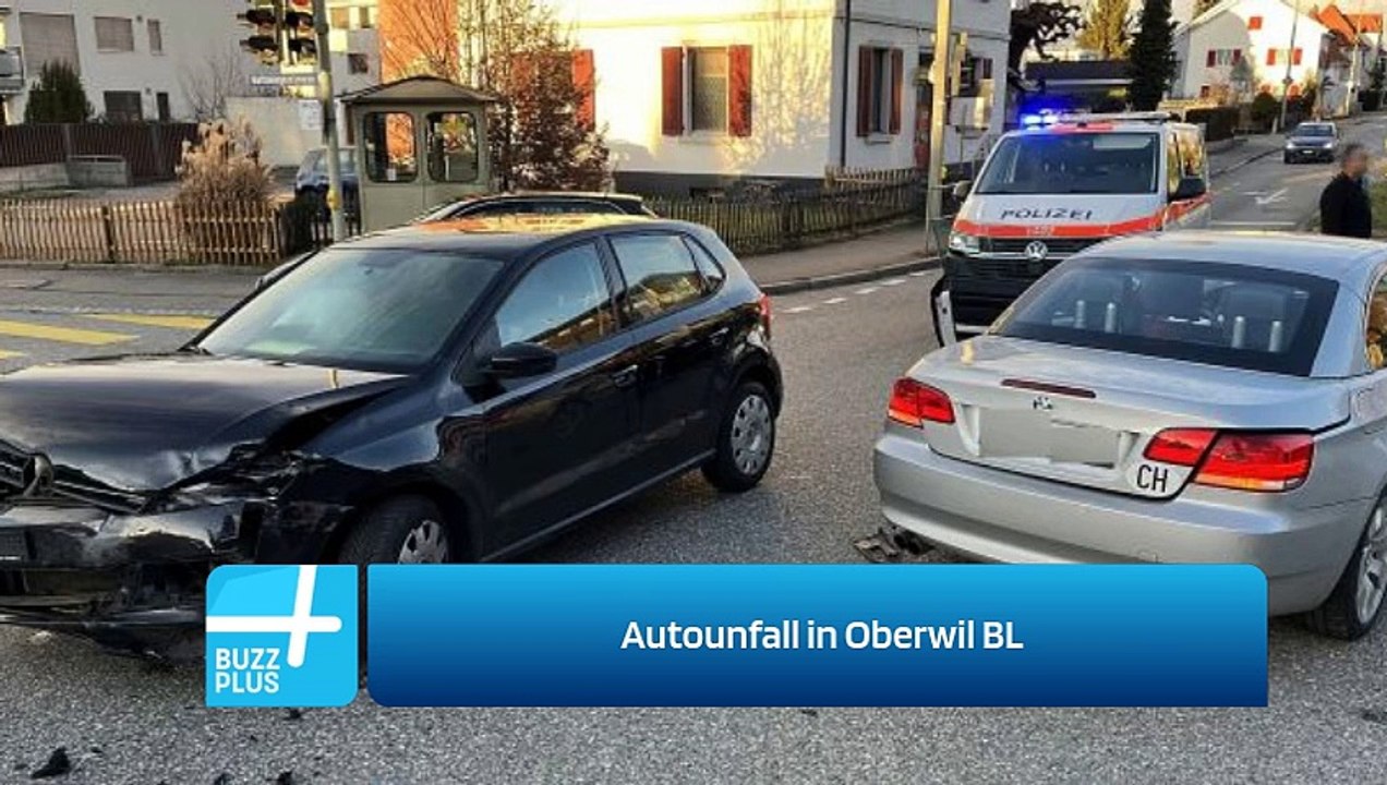 Autounfall in Oberwil BL