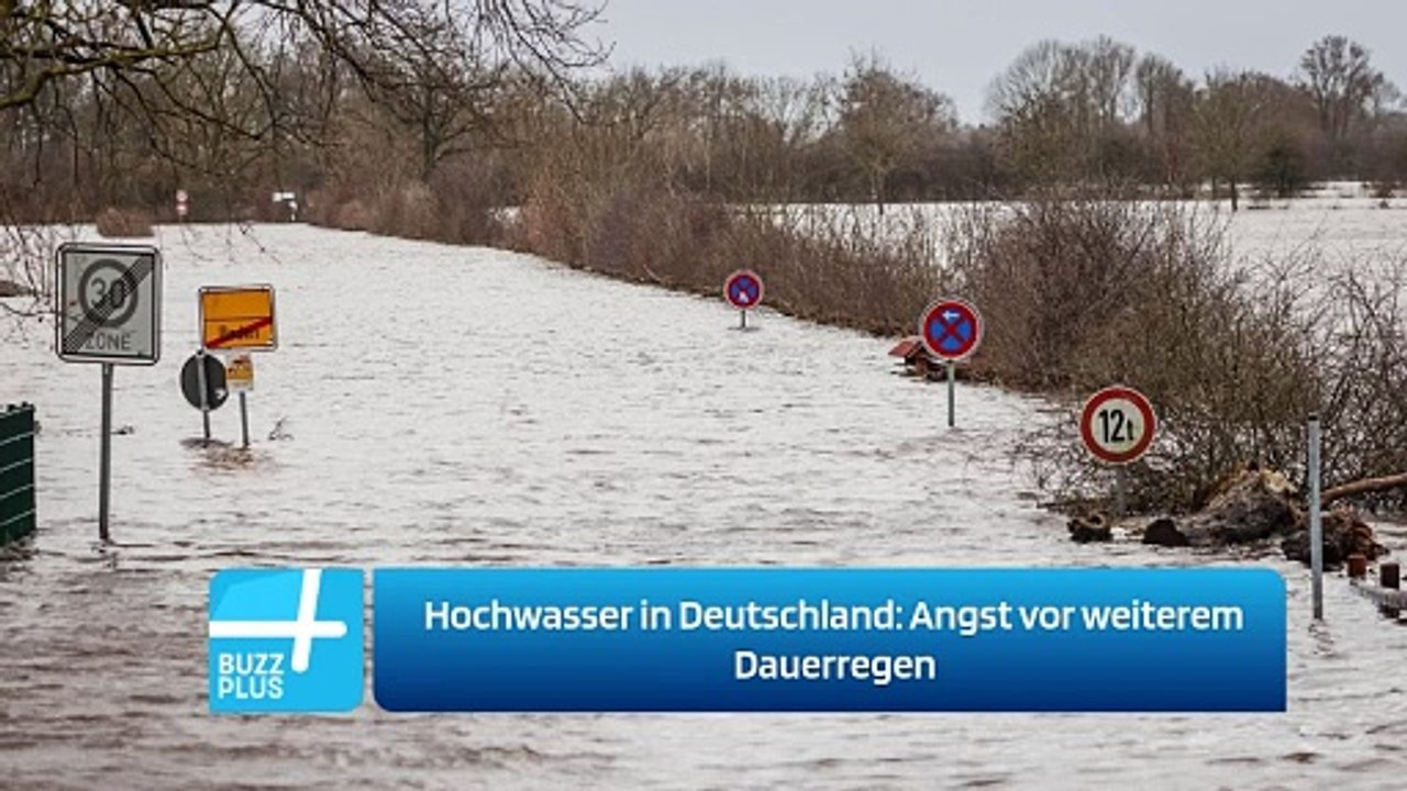 Hochwasser in Deutschland: Angst vor weiterem Dauerregen