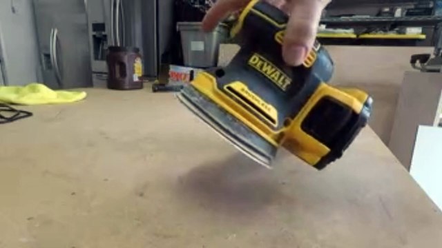 DEWALT 20V MAX Orbital Sander, 12,000 OPM, Brushless Motor for Extra Long Run Time, Bare Tool Only (DCW210B)